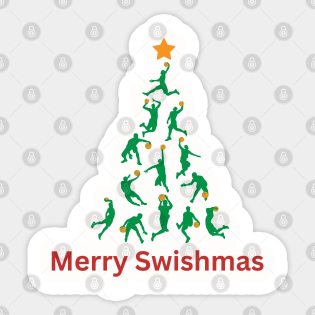 Merry Swishmas Sticker by Hayden Mango Collective 